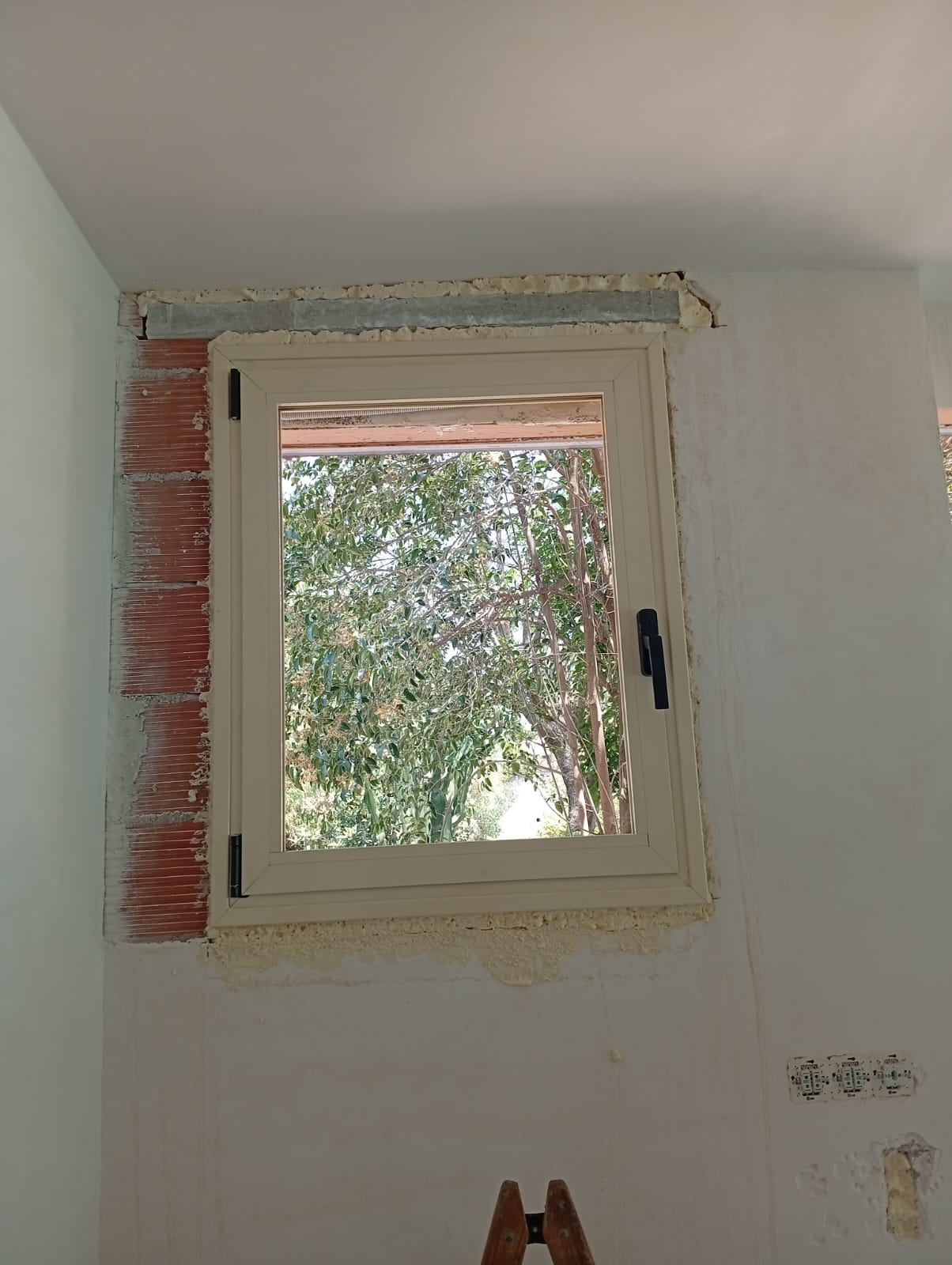 Ventana de PVC instalada por Toni Viera